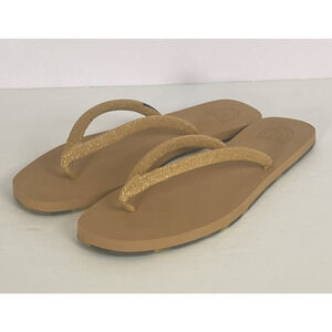 Rothy’s The Flip Flop Golden Sun Sandals Women’s Size 11 Nude Neutral Summer